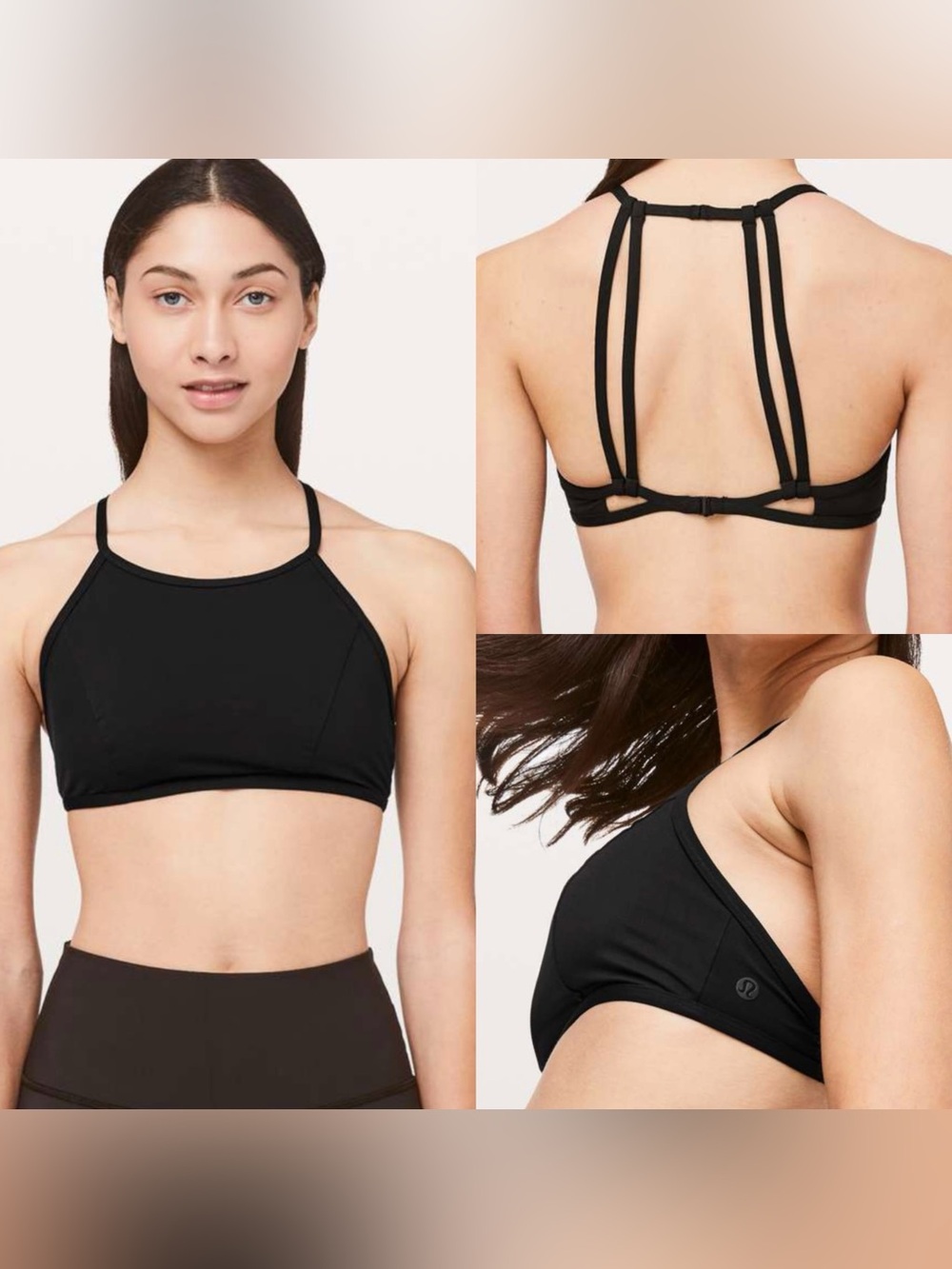 * Lululemon See The Sea Swim Top
Black size 6